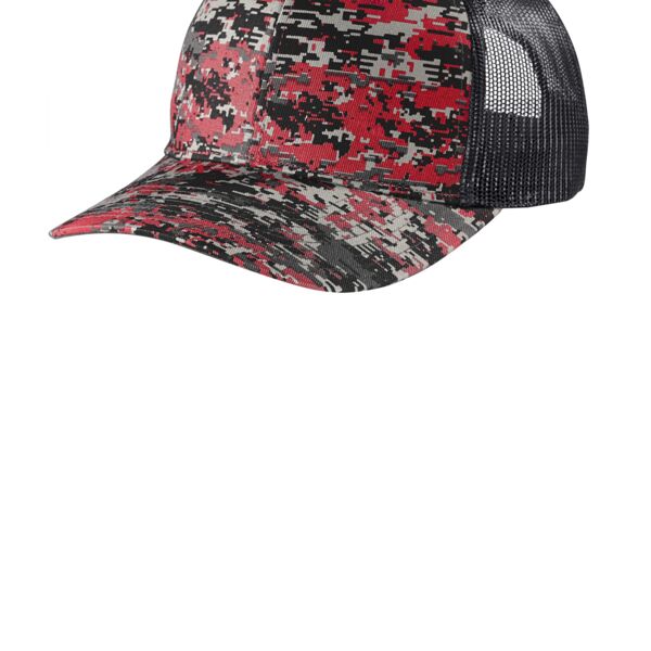 Digi Camo Snapback Trucker Cap Thumbnail